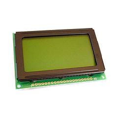 Foto van Display elektronik lc-display geel-groen 128 x 64 pixel (b x h x d) 75.00 x 53.00 x 9.6 mm dem128064bsyh-py