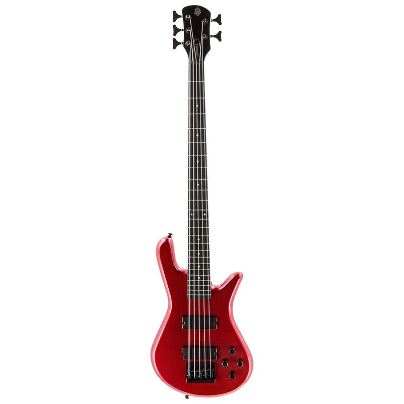 Foto van Spector performer 5 metallic red 5-snarige elektrische basgitaar