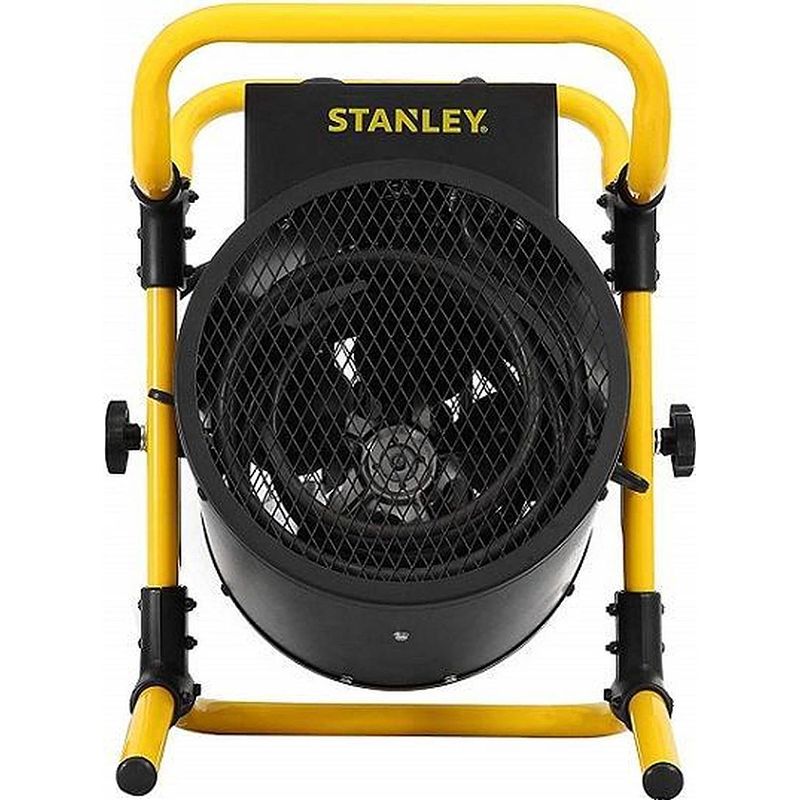 Foto van Stanley turbo elektrische ventilatorkachel met twee standen (2.5 - 5.0 kw) 380 volt