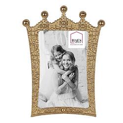 Foto van Haes deco - fotolijst 10x15 goudkleurig, formaat 15x2x20 cm - loving chic