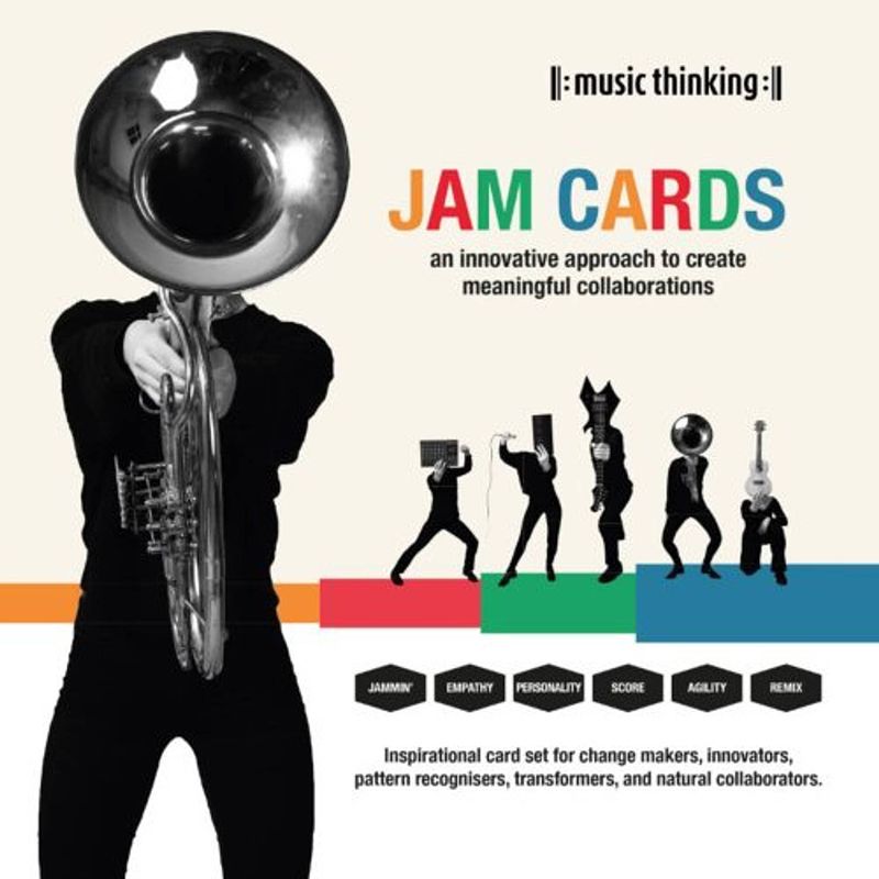 Foto van Music thinking jam cards