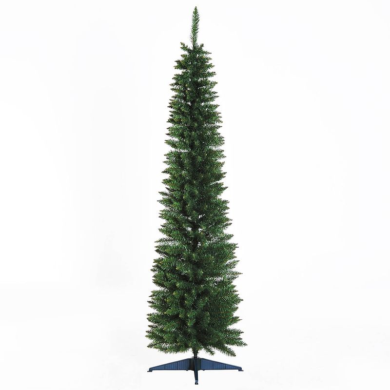 Foto van Kunstkerstboom - smalle kunstkerstboom - smalle kerstboom - 180 cm