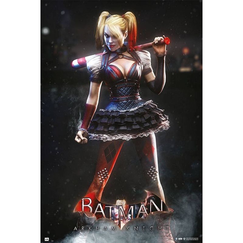 Foto van Grupo erik dc comics batman arkham knight harley quinn poster 61x91,5cm