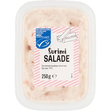 Foto van Surimi salade 250g bij jumbo