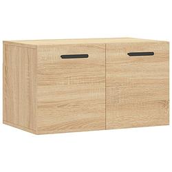 Foto van Vidaxl wandkast 60x36,5x35 cm bewerkt hout sonoma eikenkleurig