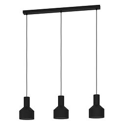 Foto van Eglo casibare hanglamp - e27 - 85 cm - zwart