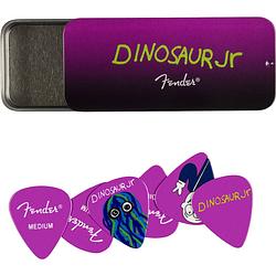 Foto van Fender j mascis dinosaur jr pick tin medium (set van 6 plectrums)