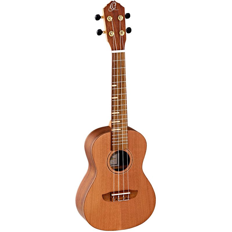 Foto van Ortega timber series ruti-cc concert ukelele naturel met tas