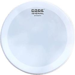 Foto van Code drum heads bsigsm18 signal smooth bassdrumvel met dempring, 18 inch