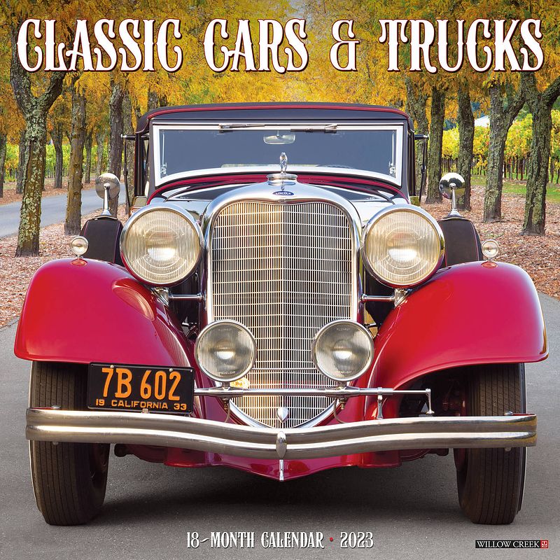 Foto van Classic cars and trucks kalender 2023