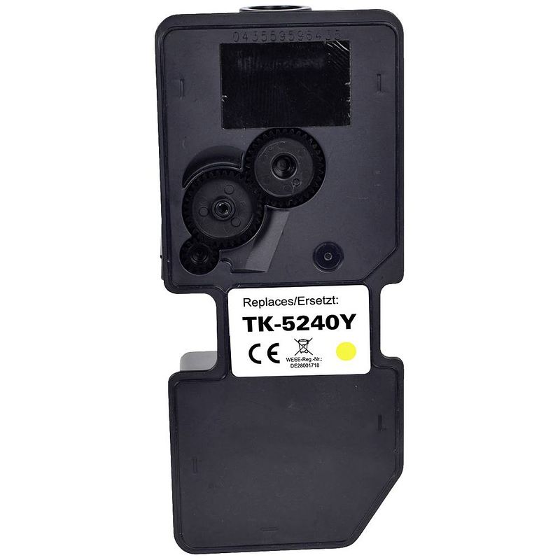 Foto van Renkforce tonercassette vervangt kyocera tk-5240y compatibel geel 3000 bladzijden rf-5609716