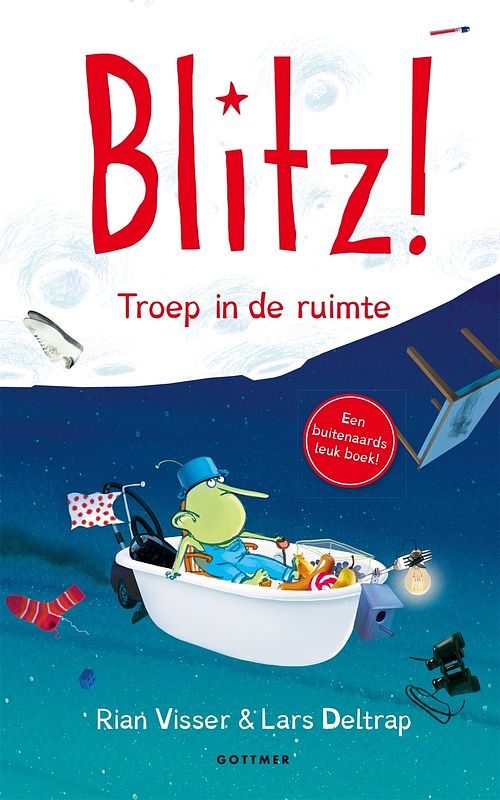 Foto van Blitz 3 - blitz! troep in de ruimte - rian visser - ebook (9789025762124)