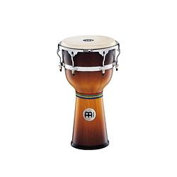 Foto van Meinl djw3gab-m floatune 12 inch djembe gold amber burst