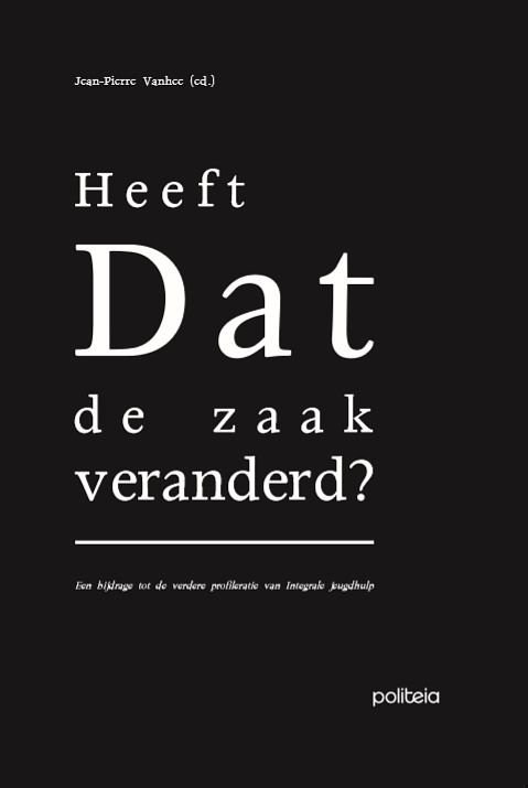 Foto van Heeft dat de zaak veranderd? - jean-pierre vanhee - paperback (9782509032737)