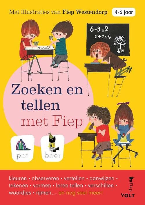 Foto van Zoeken en tellen met fiep - fiep westendorp - paperback (9789021423609)