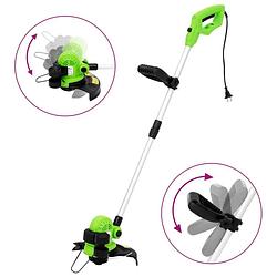 Foto van Vidaxl grastrimmer elektrisch telescopisch 29 cm 550 w