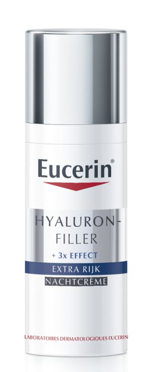 Foto van Eucerin hyaluron-filler urea nachtcreme extra rijk