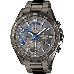 Foto van Casio chronograaf horloge efv-550gy-8avuef (l x b x h) 53 x 47 x 12.1 mm zwart materiaal (behuizing): rvs materiaal (armband): rvs