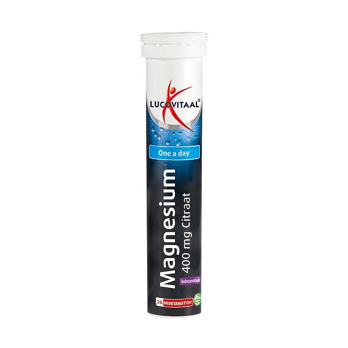 Foto van Lucovitaal magnesium citraat 400mg bruistabletten