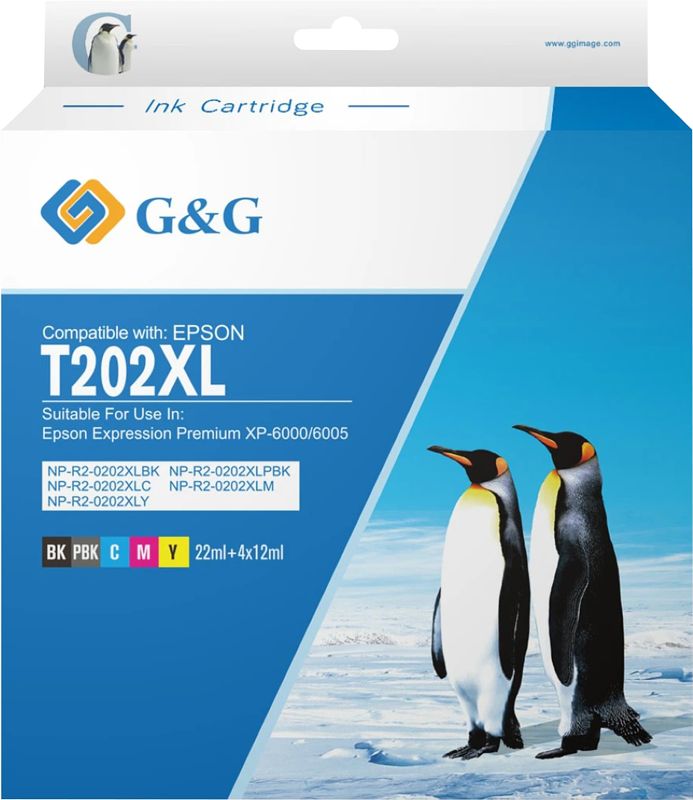 Foto van G&g 202xl cartridges combo pack