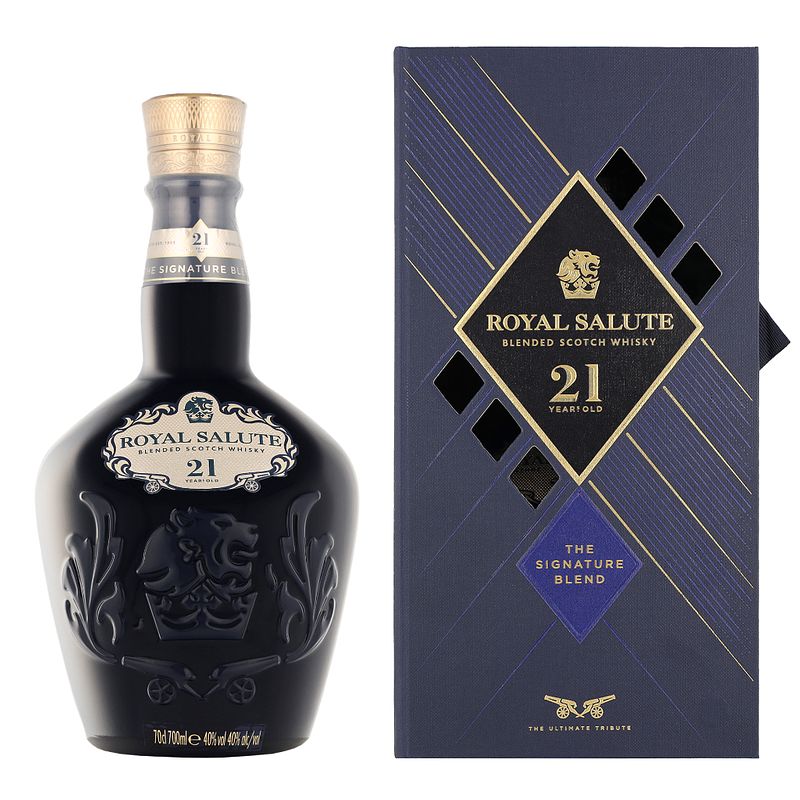 Foto van Chivas regal 21 years royal salute 70cl whisky + giftbox