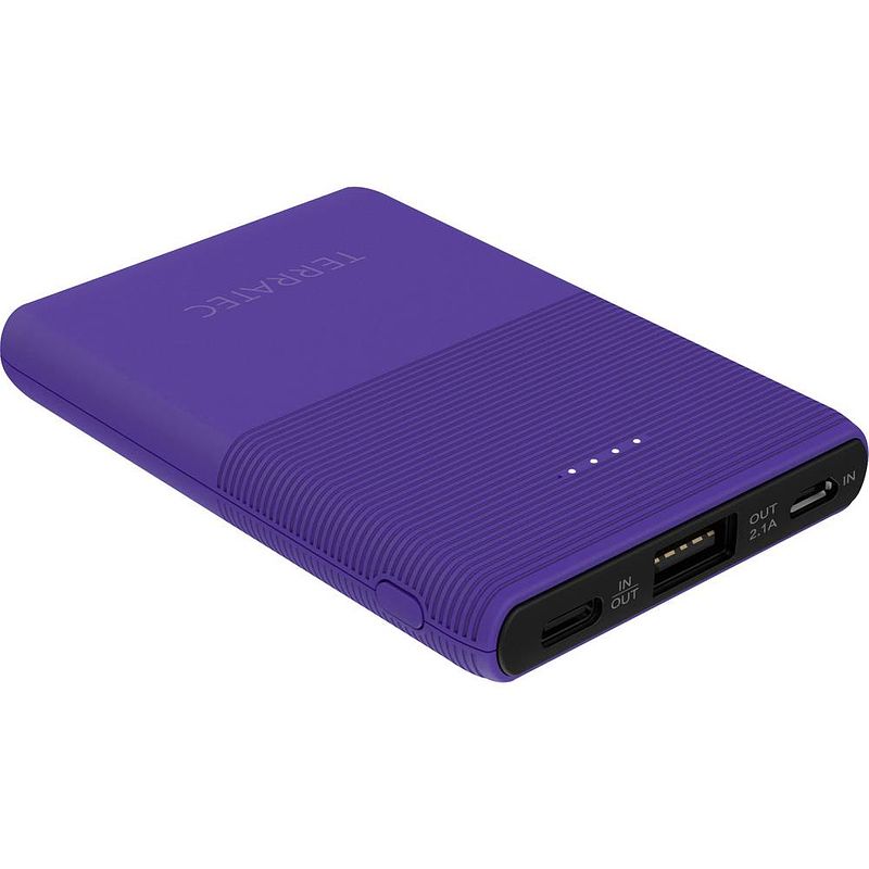 Foto van Terratec p50 powerbank 5000 mah lipo blauw