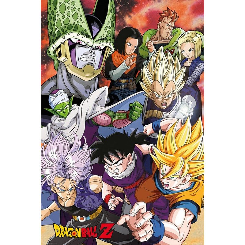 Foto van Gbeye dragon ball z cell saga poster 61x91,5cm