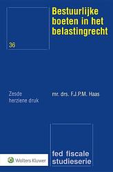 Foto van Bestuurlijke boeten in het belastingrecht - paperback (9789013160352)