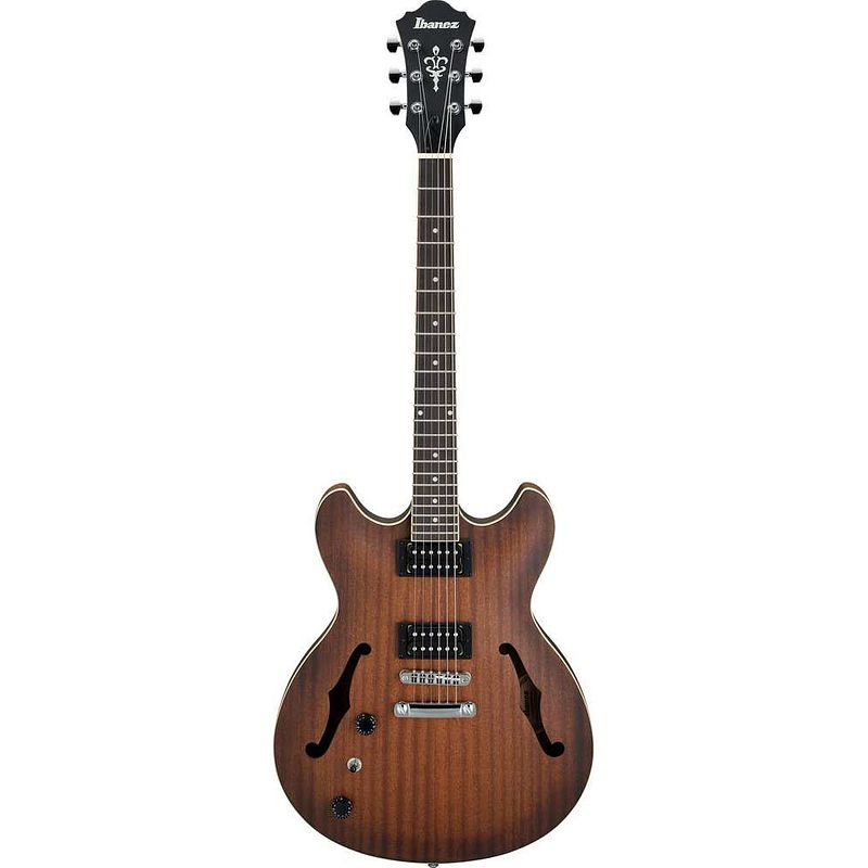 Foto van Ibanez as53l artcore tobacco flat linkshandige hollowbody