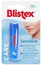 Foto van Blistex lip sensitive stick blisterverpakking