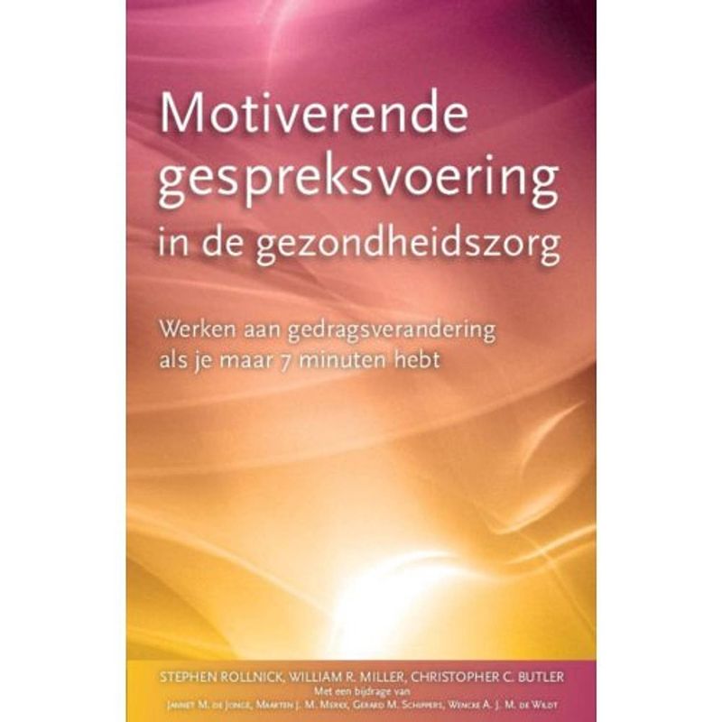 Foto van Motiverende gespreksvoering in de gezondheidszorg