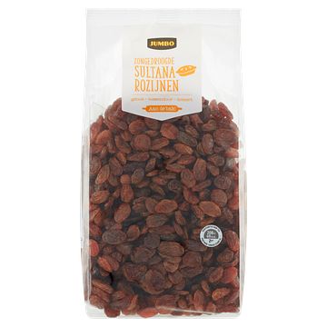 Foto van Jumbo zongedroogde sultana rozijnen 750g