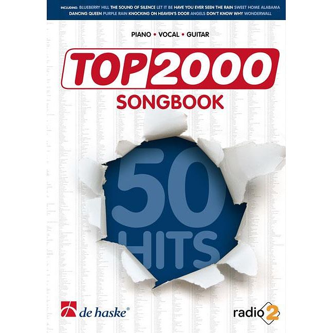 Foto van De haske - top 2000 songbook pvg