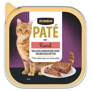 Foto van Jumbo pate met rund 100g