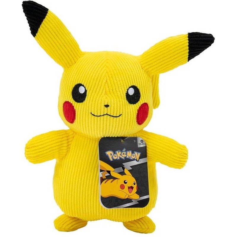 Foto van Boti pokémon corduroy pluche - pikachu 20 cm