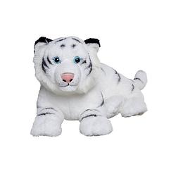 Foto van Pluche witte tijger knuffeldier van 48 cm - knuffeldier