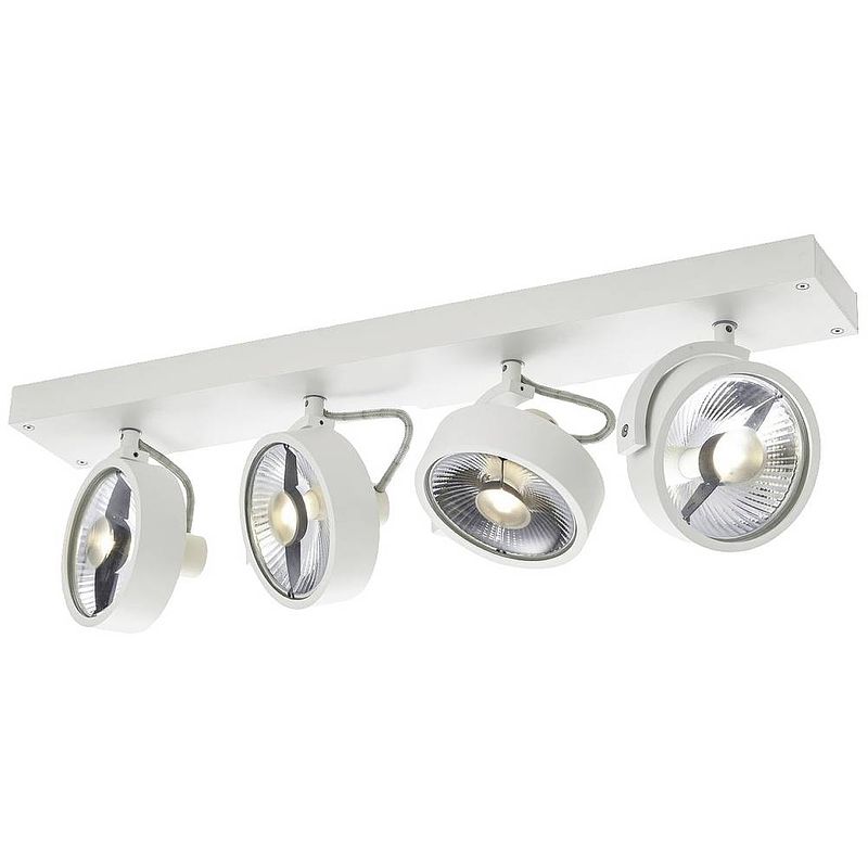 Foto van Slv 1002024 kalu plafondlamp gu10 75 w wit