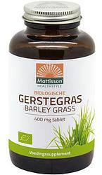 Foto van Mattisson healthstyle gerstegras barley grass tabletten