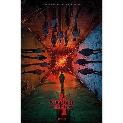 Foto van Poster stranger things 4 every ending has a beginning 61x91,5cm