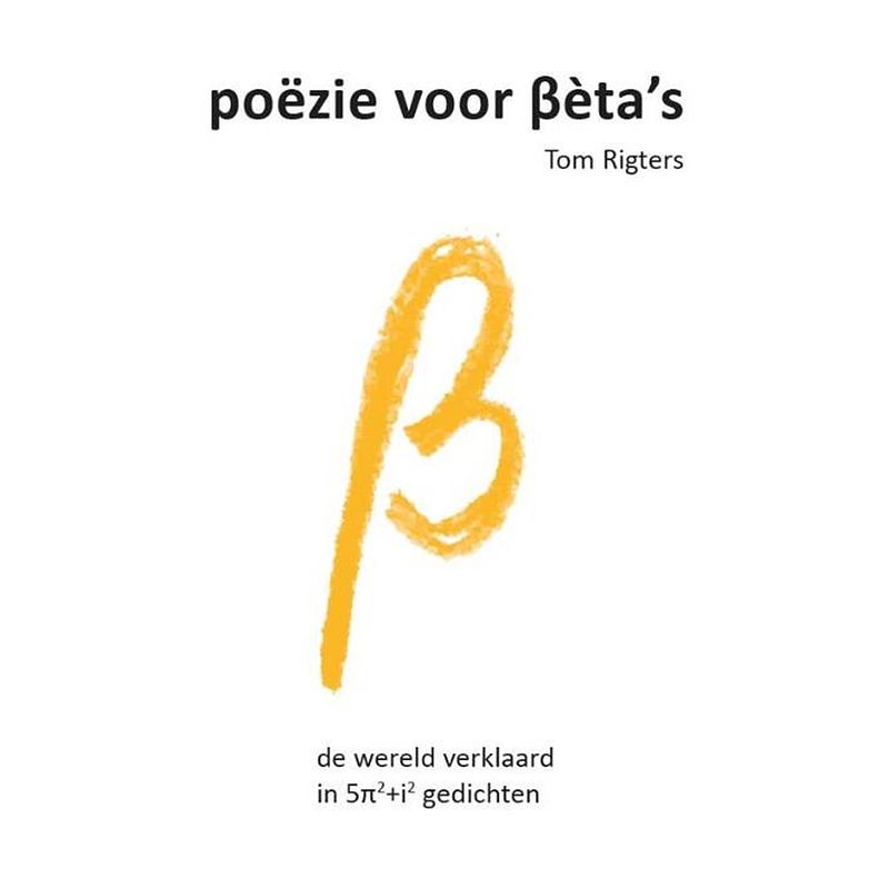 Foto van Poëzie voor bèta's