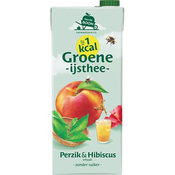 Foto van Van de boom groene thee perzik hibiscus 1, 5l bij jumbo