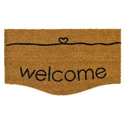 Foto van Md entree - kokosmat - trend curve welcome - 40 x 70 cm