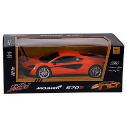 Foto van Radiografisch bestuurbare auto mclaren 1:24 570s oranje