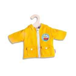 Foto van Heless poppenkleding dubbelzijdige jas geel/blauw 28-35 cm