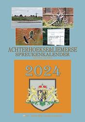 Foto van Achterhoekse & liemerse spreukenkalender 2024 - arie ribbers - paperback (9789055125296)