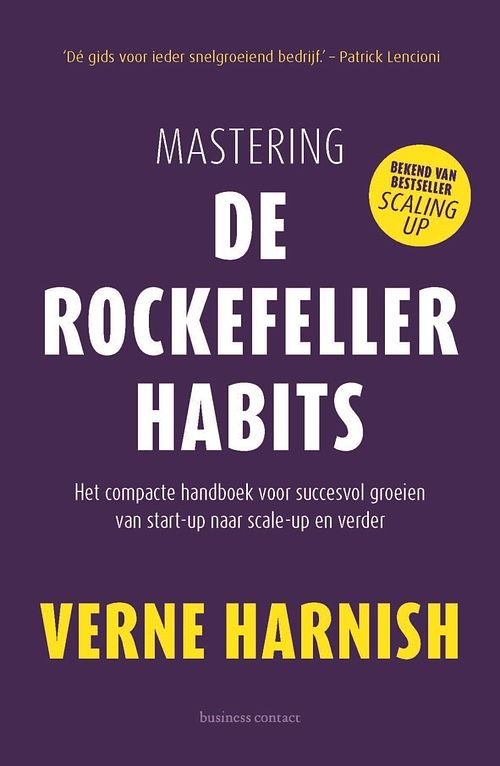 Foto van Mastering de rockefeller habits - verne harnish - ebook