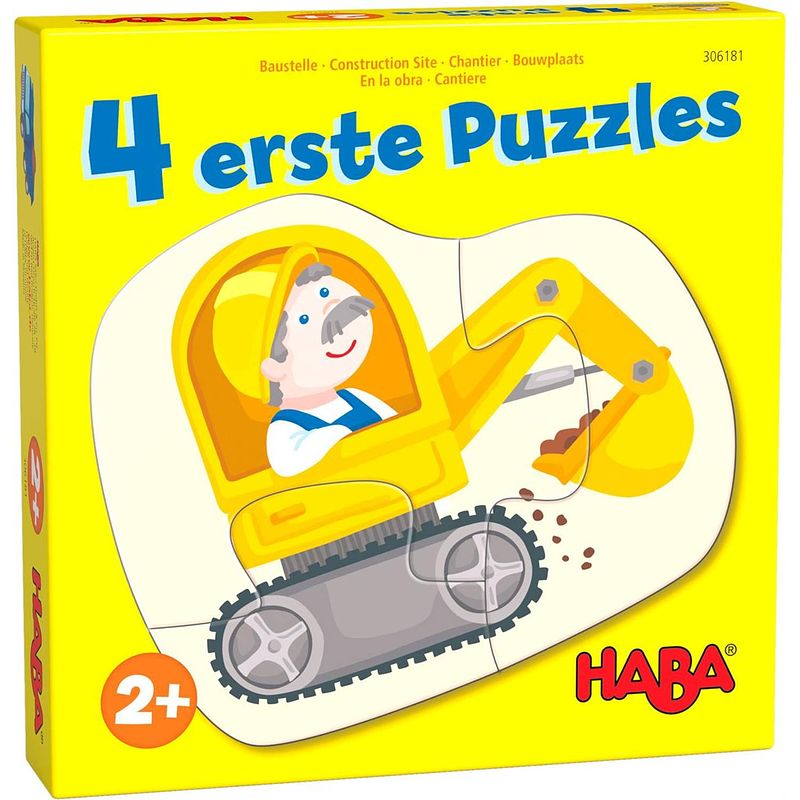 Foto van Haba 4 eerste puzzels - bouwplaats