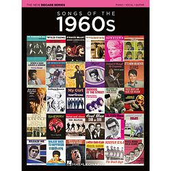 Foto van Hal leonard the new decade series: songs of the 1960s voor piano, gitaar en zang