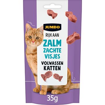 Foto van Jumbo zalm zachte visjes 35g