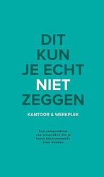 Foto van Dit kun je echt niet zeggen - knock knock - paperback (9789045324739)